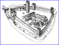 Cittadella abbaziale di Sesto nel 960