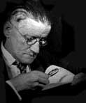 James Joyce nel 1939 (foto di Gisèle Freund)