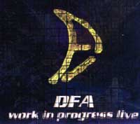 DFA copertina del cd Work in Progress live