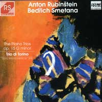 Rubinstein/Smetana copertina del cd.