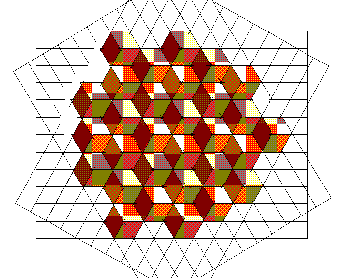Intarsi coi piallacci Disegni geometrici semplici