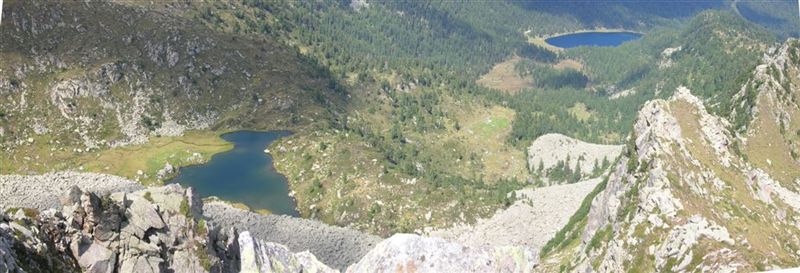 Foto panoramica dalla Cima Zeledria