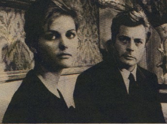 Claudia Cardinale e Marcello Mastroianni nel Bell'Antonio di Mauro Bolognini nel 1960