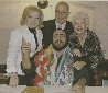 Luciano Pavarotti, Leone Magiera, Mirella Freni e Raina Kabaiwanska