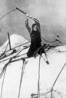 Gregory Peck in "Moby Dick"