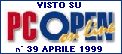 CodFree tra i migliori programmi di PC Open n 39 - Aprile 1999