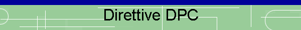 Direttive DPC
