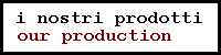 prodotti/products