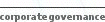 corporate governance