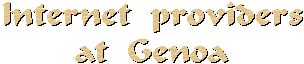 Internet providers at Genoa