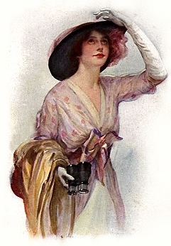 Foto: Donna con Cappello anni trenta