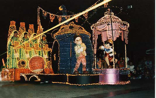 Electrical parade, Disneyland