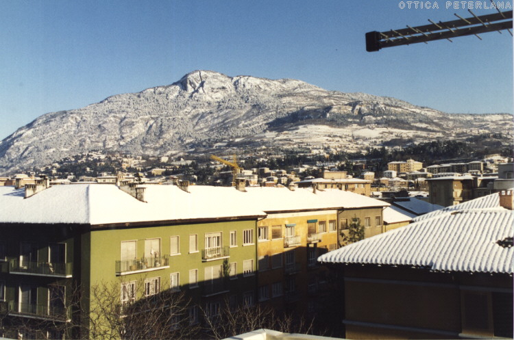 Monte Calisio d'inverno