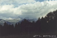 vista della Marmolada dal Catinaccio / Val di Fassa