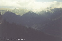 vista dal Catinaccio / Val di Fassa