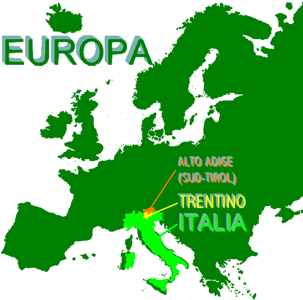 cartina Europa