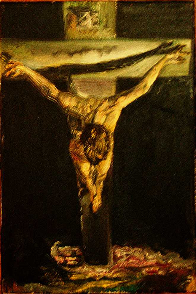 il Cristo secondo Dali  (20x30)  Gennaio 2000