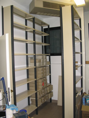nuove scaffalature