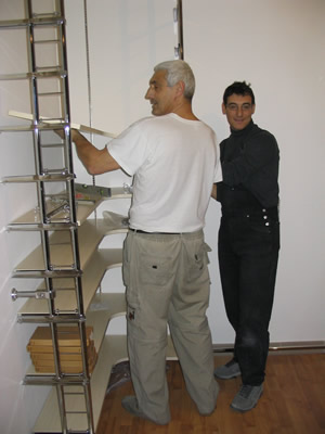 scaffali
