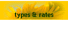 types & rates