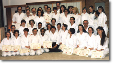 Studenti diplomati dal Maestro Ohashi