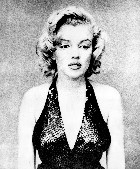 rara immagine di Marilyn Monroe