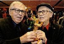 Fratelli Paolo e Vitorio Taviani - Oro al Festival del cinema di Berlino 2012
