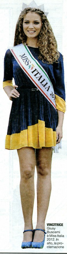 Giusy Buscemi è Miss Italia 2012
