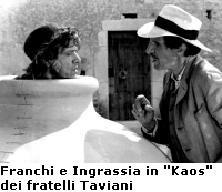 Franco Franchi e Ciccio Ingrassia in "Kaos" dei fratelli Taviani